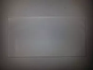 Portafoglio porta documenti ref bianco pvc (contiene un foglio 1/3 A 4) - Foto 1 di 2