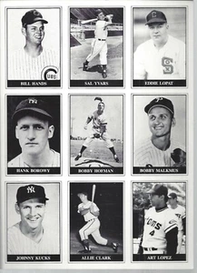 Vintage Lot of Past Players Ed Lopat Johnny Kucks + 7 Others - Picture 1 of 1