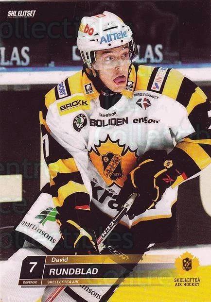 2010-11 Swedish Elitset #257 David Rundblad - Image 1 of 1