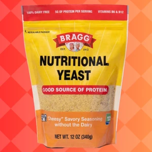 Bragg Premium Nutritional Yeast Seasoning - Vegan Gluten Free – Good Source of - Picture 1 of 9
