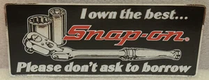 "NEW Vintage Snap-on Tools Tool Box Cabinet Sticker Emblem Decal Rat Rod SS792 - Picture 1 of 3