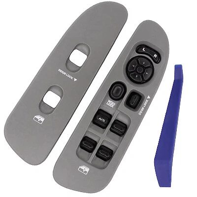 Main Window Control Switch+Tan Panel for 2002-2009 Dodge Ram 1500 2500 3500 Cab Foto 1 de 4