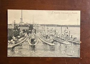 Postkarte 1. Weltkrieg Deutsche Uboote - Bild 1 von 2