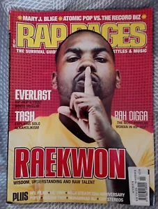 Rap Pages Magazin Raekwon (Hip-Hop/90er/Wu-Tang/Rah Digga/Mary J Blige) SELTEN!!! - Bild 1 von 24