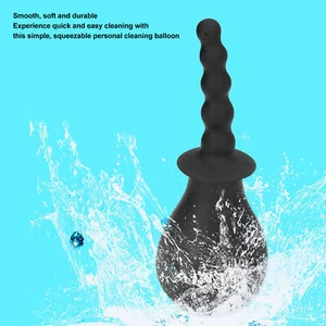 Anti Reflux Anal Enema Cleaner Silicone Enema Bulb Accessories for Men Women Hea - Picture 1 of 22