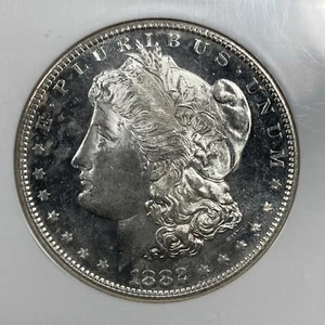 1882-S Morgan Dollar $1.00. NGC MS64 DPL. - Picture 1 of 5