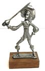 Vintage Solid Pewter Muskateer Aramis Figurine 4.25
