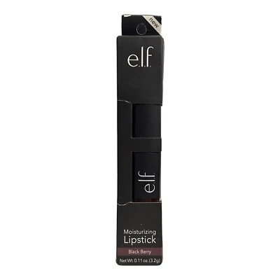 e.l.f. Moisturizing Lipstick Black Berry 82646 Discontinued SEALED RARE - Image 1 of 4