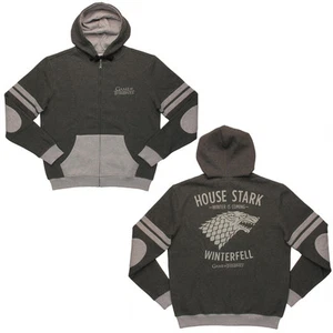 Sudadera Unisex Sudadera con Capucha Cremallera-JUEGO DE TRONOS-Direwolf INVIERNOFELL Talla M-NUEVA CON ETIQUETAS - Imagen 1 de 4