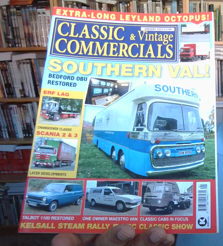 CLASSIC & VINTAGE COMMERCIALS JANUARY 2023 NEW 9771362948231 - Image 1 of 1