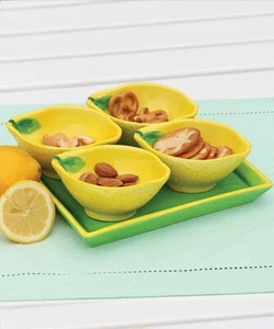 TABLETT UND ZITRONENSCHALE SET - Bild 1 von 1