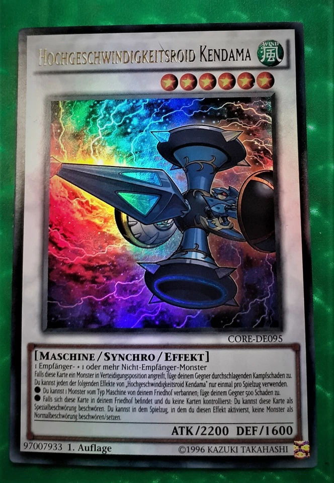 Yu-Gi-Oh CORE Hochgeschwindigkeitsroid Kendama  1. Auflage - NEU - Bild 1 von 1