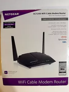 NETGEAR AC1200 DOCSIS 3.0 High Speed WiFi Cable Modem (USED) - Picture 1 of 11