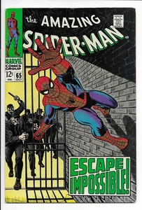 The Amazing Spider-Man Vol. 1 (1968) #65 FN/VF John Romita, Stan Lee  - Foto 1 di 2