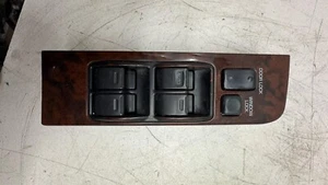97 LEXUS LX450 MASTER DOOR CONTROL SWITCH FRONT LEFT DRIVER WOODGRAIN 7420260110 - Picture 1 of 3