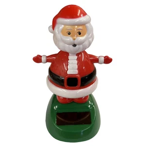 SOLAR DANCING FATHER CHRISTMAS - SANTA CLAUS xmas decoration ornament toy - Picture 1 of 1