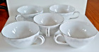 5 Royalton China Tea Cups Japanese Translucent Porcelain Platinum Trim Japan