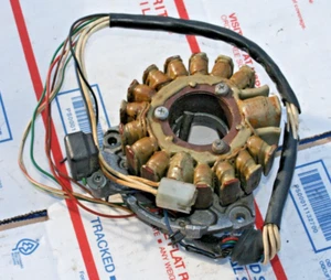 1984-85 YAMAHA RZ 350 RZ 350 OEM STATOR /VIN # 48H-000902 - Picture 1 of 3