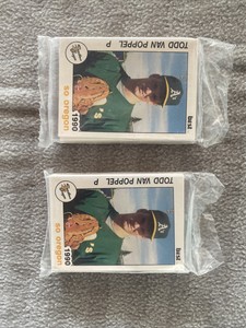 1990 Best Southern Oregon A's Complete Minor League Card 2 Sets MINT SEALED
