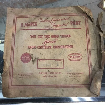 N.O.S. Clutch Pair Part # 697498  - Image 1 of 4