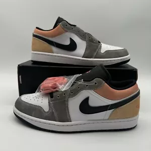 Nike Air Jordan 1 Low SE Shoes Flight Club DX4334 008 Black Magic Men's Size 10 - Picture 1 of 7