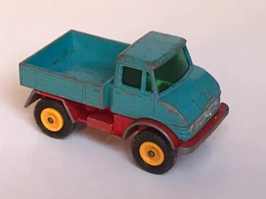 MATCHBOX Series No. 49 Mercedes Benz Unimog mit gelben Felgen guter Zustand - Bild 1 von 5