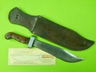 RARE Australian Australia WW2 Large Bowie Fighting Knife & Sheath