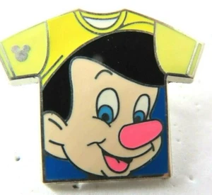 Disney Pin DLR 2011 Hidden Mickey T-Shirt Pinocchio #85643 - Picture 1 of 2