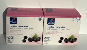 2x Vitalis Heißer Holunder mit Vitamin C und Zink 100g - Bild 1 von 7