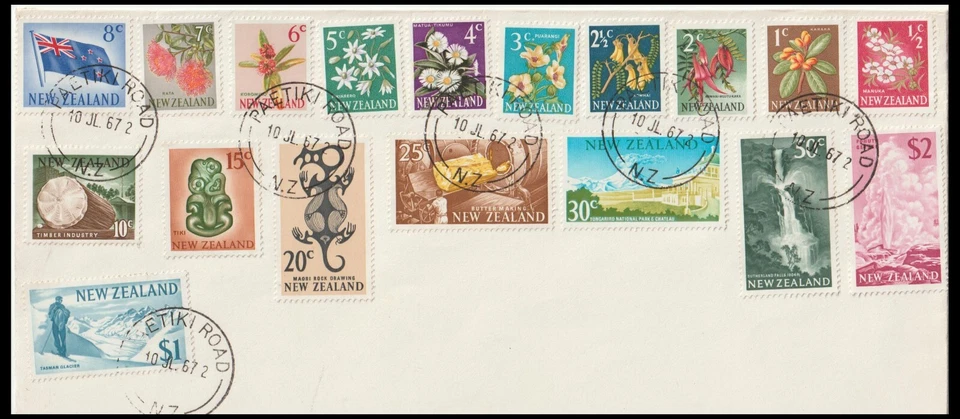 NEW ZEALAND 1967 'PAETIKI ROAD' DECIMAL LOVELY FDC (VF) - Image 1 of 1