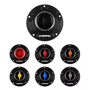 Motorrad CNC Keyless Tank Caps Racing Gas Fuel Cover for honda CBR150R 16-17 - Bild 1 von 12