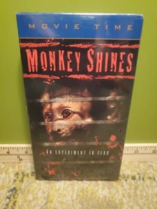 Monkey Shines 1988 VHS SEALED HTF George Romero Night Of The Living Dead CULT - Picture 1 of 8
