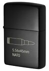 Zippo Oil Lighter CERAKOTE BULLET NATO Black Cerakote Coating New Gift