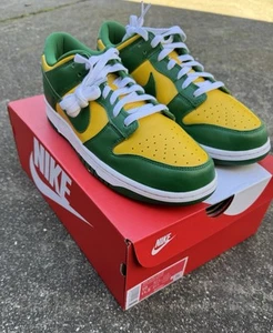 DS , Sz 10 Nike Dunk Low SP 'Brazil' 2020 CU1727-700 - Picture 1 of 9