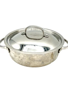 Cuisinart Stainless Steel Casserole With Lid 2 Wt Model 835-20 Made In Korea - Bild 1 von 7