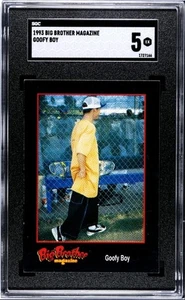 1993 Big Brother Skateboard Magazine Goofy Boy Rookie Card RC SGC 5 EX - Picture 1 of 2