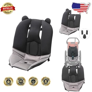 Cuscino Supporto Bambino Universale per Rimorchi - Rete Morbida e Traspirante per Comfort - Foto 1 di 10