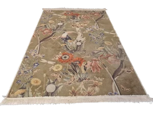 Orientteppich Perserteppich Gewebter Teppich Tiermotive 185x120cm - Bild 1 von 20