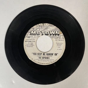THE SUPREMES Keep Me Hangin' On Vinyl 7" 45 RPM PROMO 1966 - Picture 1 of 2