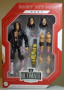 WWE ULTIMATE EDITION BRET HIT MAN HART WCW MONDAY NIGHT WARS FIGURE US IMPORT - Picture 1 of 6
