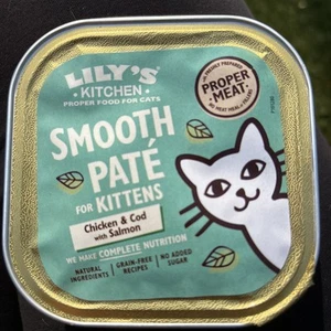 Lily's Kitchen Smooth Paté Kitten Chicken & Cod with Salmon 5x85g - Picture 1 of 1