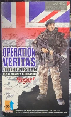 Figura Dragon 1/6 Royal Marine Commando Roger Operación Veritas Afganistán Foto 1 de 4
