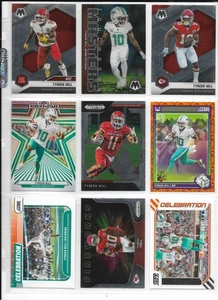 RIESIGER TYREEK HILL 65 KARTEN 55 VERSCHIEDENE LOT KC HÄUPTLINGE DELFINE - Bild 1 von 1