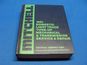 Camiones ligeros y furgonetas domésticas Mitchell 1981 puesta a punto servicio mecánico y reparación - Imagen 1 de 24