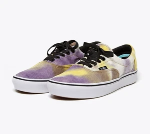 Vans ComfyCush Era Sneakers Fleck lila Samt Batik Größe 7 oder 8 NEU - Bild 1 von 13