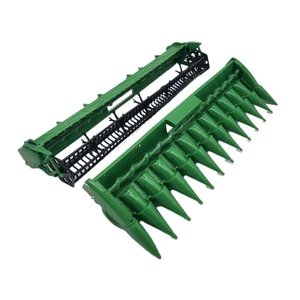 Ertl John Deere 12 Fila Testa di Mais e Combinazione Testata Attacco Attrezzo Giocattoli - Foto 1 di 19