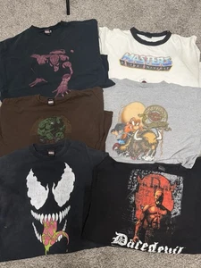 Vintage Marvel Mad Engine LOT Venom Hulk Spiderman MOTU Harley Daredevil Y2K - Bild 1 von 16