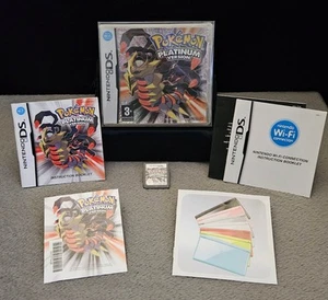 Pokemon Platinum Version Nintendo DS UK PAL Genuine Fully Complete In Box - Picture 1 of 23