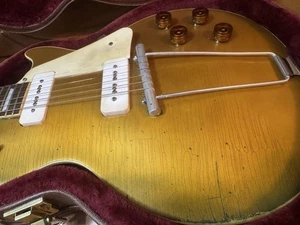 1952 Les Paul Type Gold Relic E-Gitarre mit Hartschalenkoffer - Bild 1 von 10