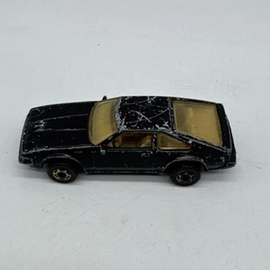 Hot Wheels '82 Toyota Supra Black Paint Blackwalls Very Rare - Picture 1 of 7